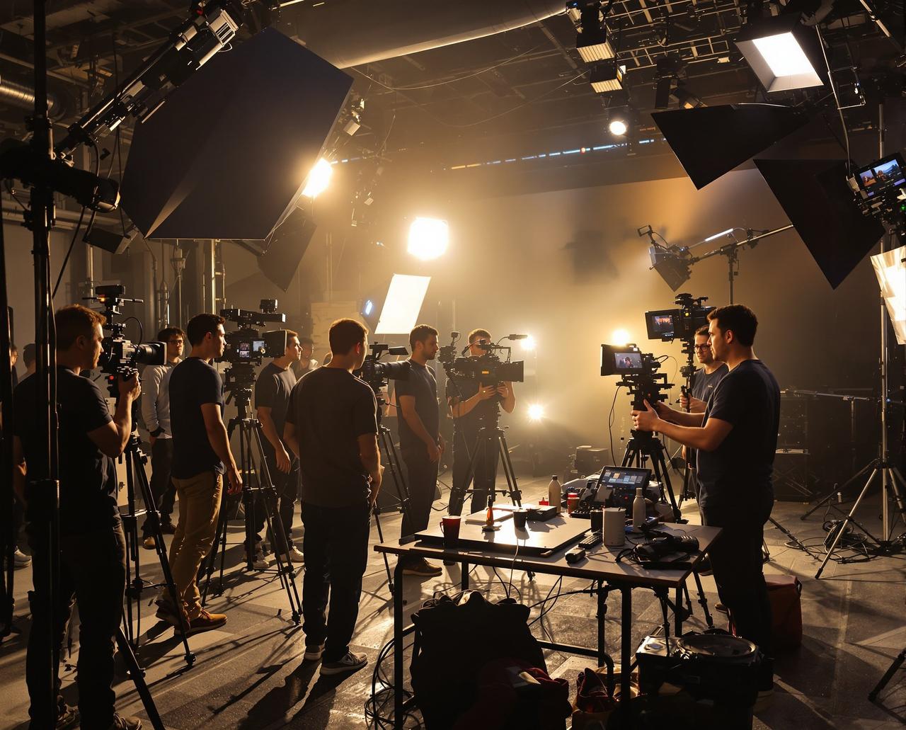 免费电影网制作现场